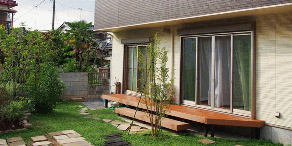 ウッドデッキ|施工例|埼玉県久喜市