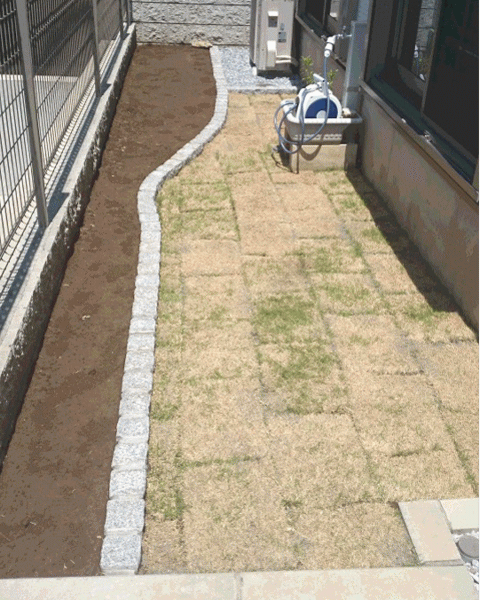 お庭工事|施工例|埼玉県さいたま市